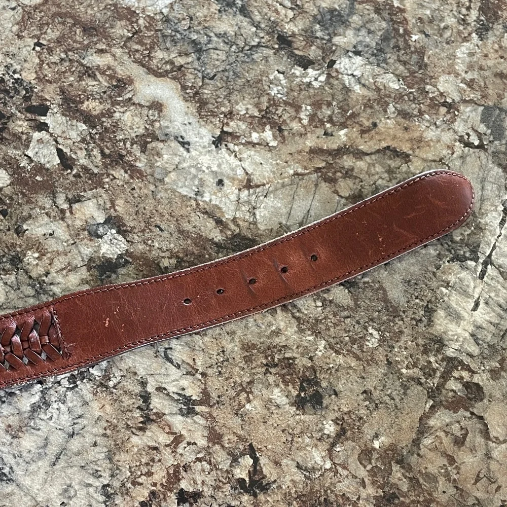 Eddie Bauer woven leather